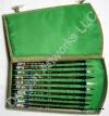 Ten Chinese Calligraphy Brushes Set - Mixed Bristle